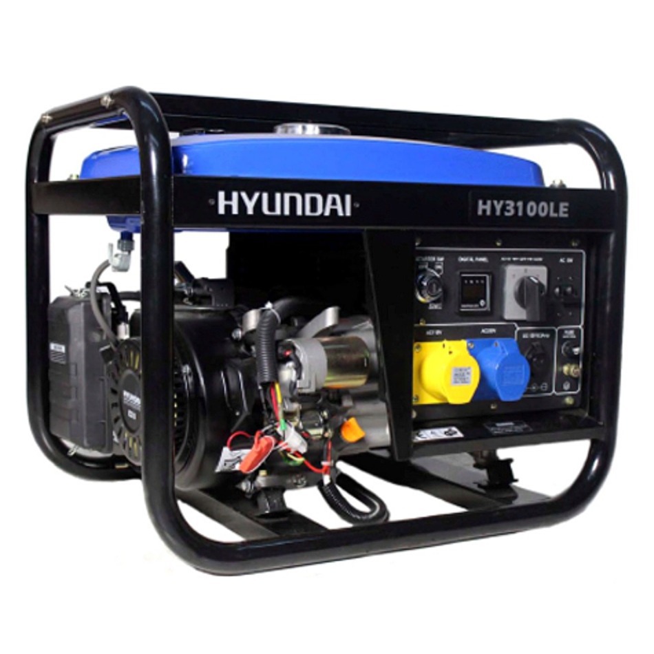 Hyundai HY3100LE Petrol Generator Shop online, free UK delivery