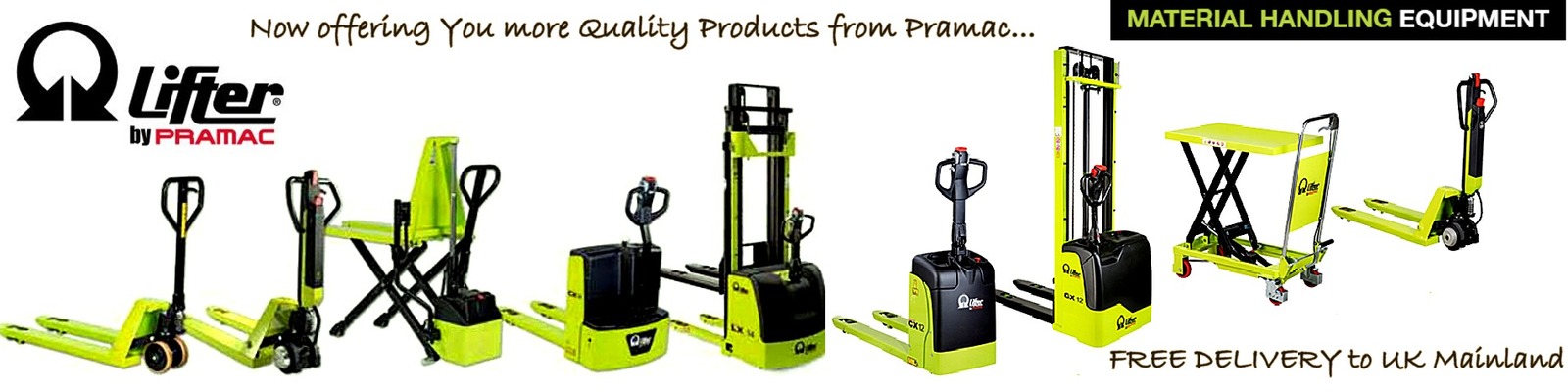 Pramac Lifter Materials Handling 2021