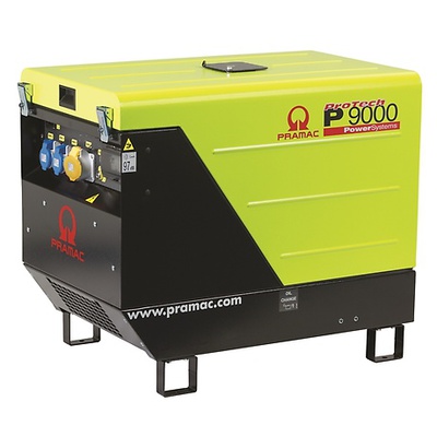 Pramac P9000 230/115v +AVR HUK Portable Diesel Generator - Portable