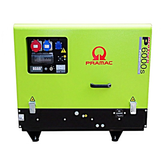 Pramac P6000s 230/115v HUK Portable Diesel Generator