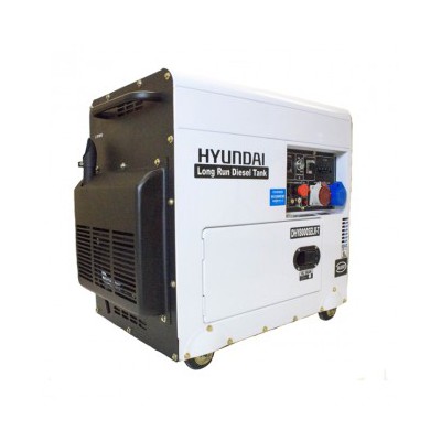Hyundai DHY8000SELR-T Standby Diesel Generator - Portable Hyundai DHY8000SELR-T Standby Diesel Generator - Portable