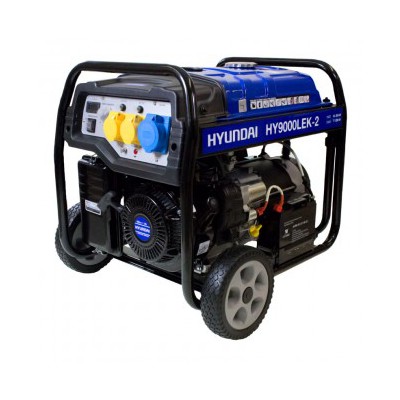 Hyundai HY9000LEk-2 Elec/Start Portable Petrol Generator Hyundai HY9000LEk-2 Elec/Start Portable Petrol Generator