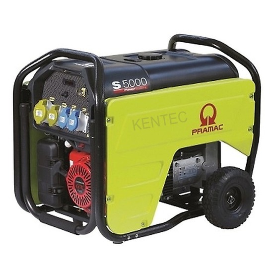 Pramac S5000 230/115v E-Start Pramac S Series Petrol Generator