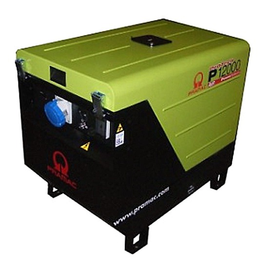 Pramac P12000 230V +CONN+AVR Petrol Generator