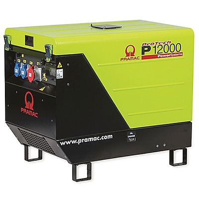 Pramac P12000 400v +AVR +CONN +DPP Long Run Generator