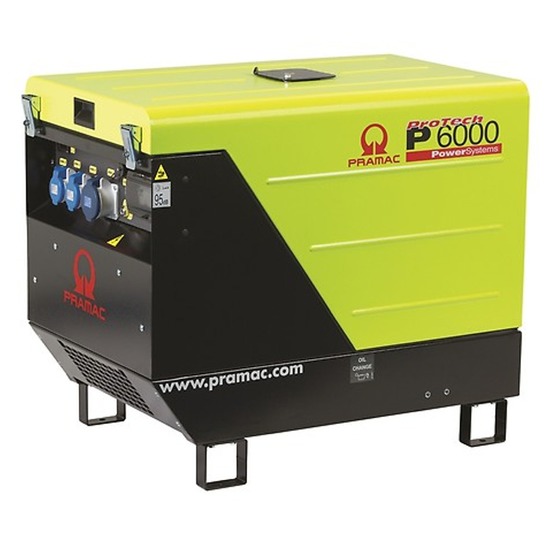 Pramac P6000 230v +CONN Diesel Generator - Powered By Yanmar