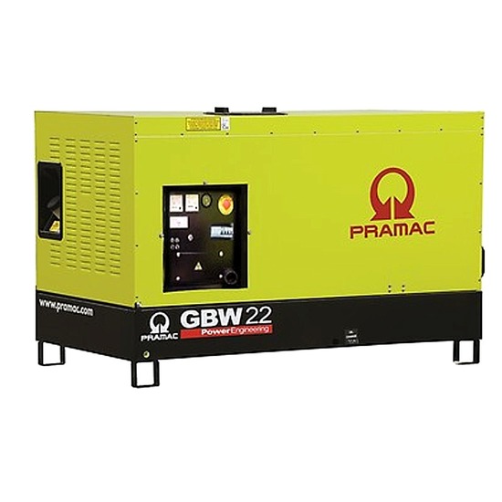 Pramac GBW22P 230v Standby Diesel Generator