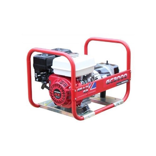 GCL3200H AVR 2.9kW (4kVA) 230v Honda GX200 Petrol Generator