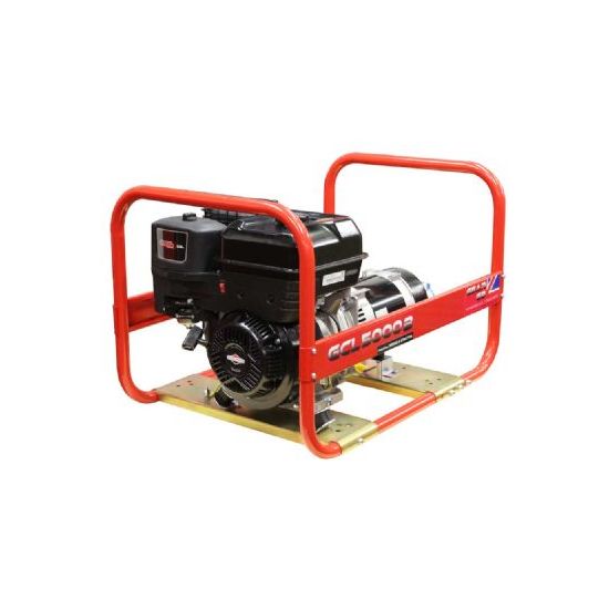 GCL5000B 5kW (6kVA) Briggs & Stratton Petrol Generator