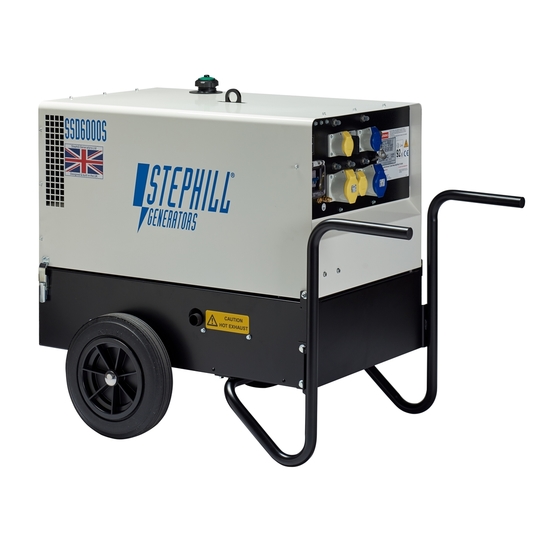 Stephill SSD6000S 6kVA Ultra Silent Diesel Generator