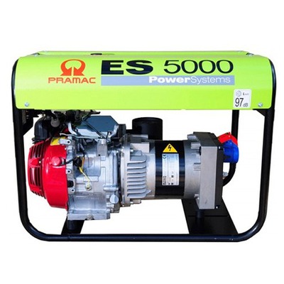 Pramac ES5000 400v 3 Phase Long Run Portable Petrol Generator