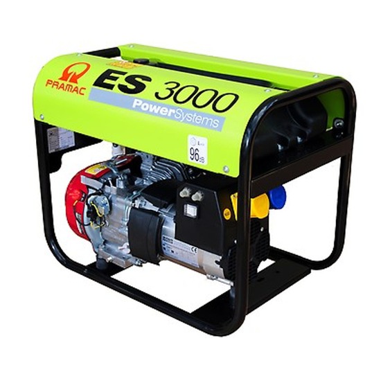 Pramac ES3000 230/110v Long Run Long Run Generator