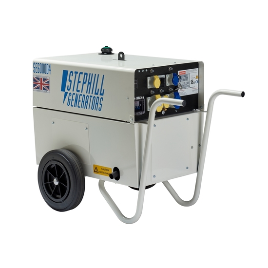 Stephill SE6000D4 T/K Diesel Generator - Portable